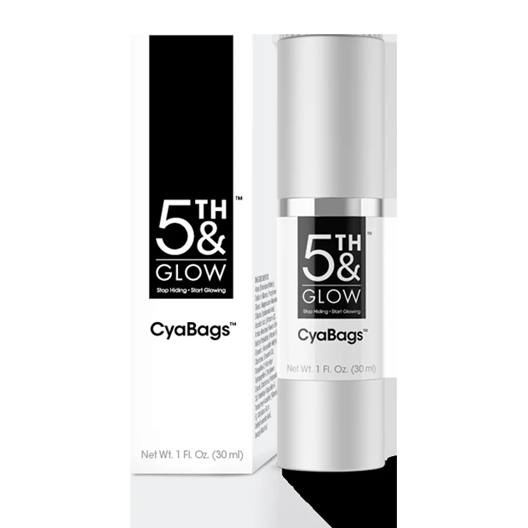 CyaBags Instant Line Smoother bottle and box, 1 fl. oz. (30 ml), as packaged and sold by 5th & Glow